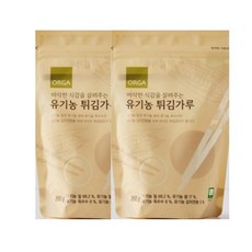 풀무원 유기농 튀김가루 350g 2개
