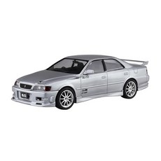 칭다오 문화교재사 AOSHIMA 더 튠드카 No.79 1/24 블리츠 JZX100 체이서 투어러 V '96 도요타 플라스틱 모델, 1개