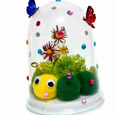 스칸디아모스 봄동산 애벌레 만들기 자연놀이