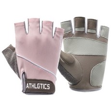 아이앤트 여성용 공용 스포츠 헬스 웨이트 장갑 양손 세트, 핑크