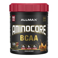 ALLMAX Aminocore BCAA支鏈胺基酸粉 甜茶口味, 1個, 945g