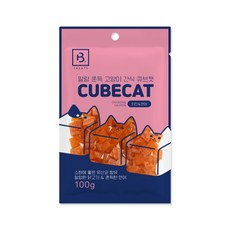 브리더랩 말랑 쫀득 큐브캣, 2개, 치킨+연어