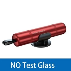 자동차 망치 창문 파괴기 벨트 커터 탈출 도구 차량용 키트, 색상 이름: 1. Red A no Test Glass, 1개