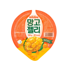 진주 천하장사 망고젤리, 4개, 100g