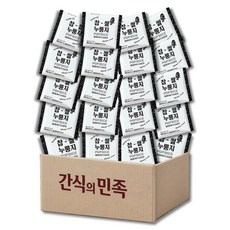 찹쌀 누룽지 누룽지팝 과자 쌀과자 무가당 대용량 고소한맛, 20개, 25g