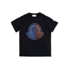 몽클레르 앙팡 로고 프린트 티셔츠