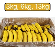 후숙된 실속형 낱밭 고당도 바나나 주스용, 6kg, 1개, 6kg