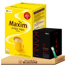 맥심 모카골드마일드180T 카누 미니다크로스트아메리카노30T 스타벅스1T, 900mg