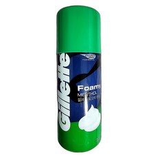쉐이빙폼 생활용품 면도 쉐이빙케어 멘솔 175ml x 4개
