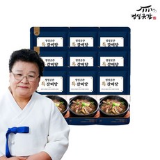 정성곳간 강순의 명인의 특 갈비탕, 9개, 700g