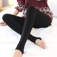 밍크퍼레깅스 융털안감 겨울기모 양모보온 두꺼운레깅스