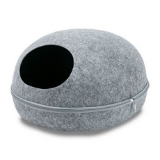 딩동펫 고양이 강아지 하우스 숨숨 공룡알 소형 그레이