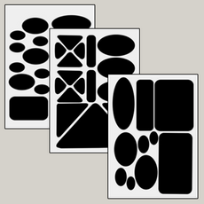 빠르고 편하게 붙이는 패딩수선패치 3장