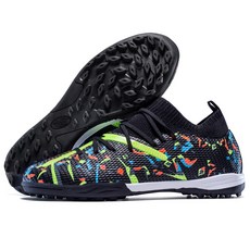 잔디 축구 클리트 남성 부츠 메쉬 청소년 신발 미끄럼 방지 운동화 사회 Chuteira