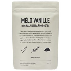 멜로바닐 오리지널 바닐라 루이보스티, 1개, 20개입, 40g