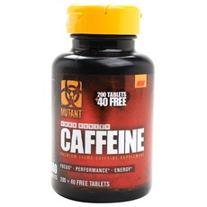 Mutant 咖啡因錠, 240顆, 1罐