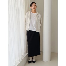 POLHAM 여성 더블니트 자수 스커트_PHF2RR2210 306846