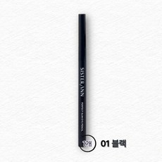 씨스터앤 퍼펙트 슬림 아이라이너 펜슬 0.5g, 01 블랙, 1개
