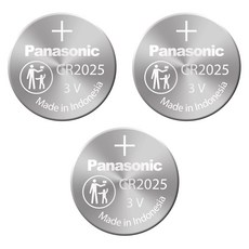 소니 3V 코인형 리튬 건전지 CR2025, 3개, 1개입