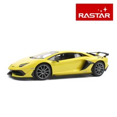 라스타 1/14 람보르기니 아벤타도르 SVJ RC자동차, 옐로우, 1개