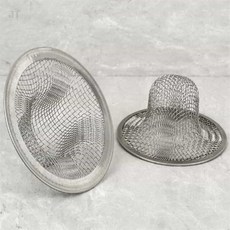 짱틸리티 욕조 배수구망 2p 스텐거름망