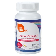 ZAHLER Omega3咀嚼軟膠囊 1000mg, 1罐, 120顆, 1罐
