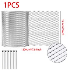 그물망 울타리 촘촘한 새 동물 메쉬 나일론 보호망 휀스 안전망 3/15M 스테인레스 스틸 메쉬 다람쥐 구충제, 04 12.7cmx12m