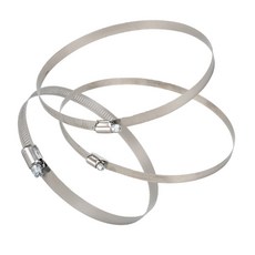 스텐 호스밴드 클램프 연통 자바라 결합 밀봉, 1개