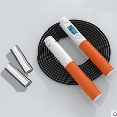 선빛 포지티브 줄넘기 실내외겸용 홈트 유무선, 화이트오렌지, 1개