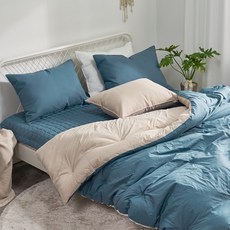 국내산 고밀도 면 이불 기숙사 추천 사계절이불 부드러운 침구세트 향균 옥수수솜이불