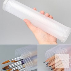 경희의마실 플라스틱 원형 붓통 원통