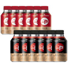 파스쿠찌 캔커피 (블랙x6+라떼x6), 275ml