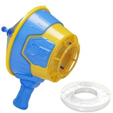 버블 확성기 비눗방울 기계 인싸템 버블건 공기 휴대용 거품 머신 야외 파티 비누방울 촬영, 에어 버블 머신 +버블 2팩 포함