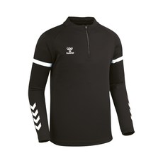 HUMMEL 기능성 라운드 집업 - 블랙 HM-3214