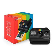 Polaroid Go Generation 2 미니 인스턴트 카메라 필름 번들 사진 16장 화이트 6282, Gen2 카메라 필름, 블랙