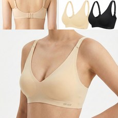 andar 올데이핏 노와이어 심리스 브라 (후크형)