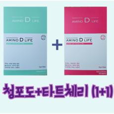 아미노산 아미노디 운동선수 굿초이스 청포도 체리, 98g, 2박스