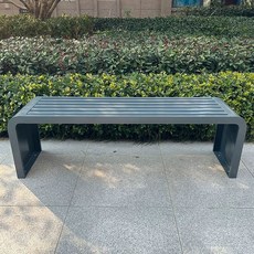야외 철제 철재 의자 폴딩, 1개, 그레이 B