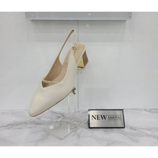 탠디 여성 1R2Q1E031 큐빅라인장식 슬링백 5cm MS1051_SH