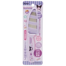 日本 庫洛米 Kuromi 兒童安全不鏽鋼水果刀 (HK2) (4776), 詳見包裝, 詳見包裝