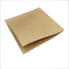 dianp品購物 漢堡包裝袋 L型三明治袋, 1個, 牛皮紙無圖案, 100個裝