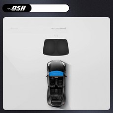 NOVA 모델y썬쉐이드 선쉐이드 썬루프 자외선 차단 Y, 1개, 3 앞유리 1장