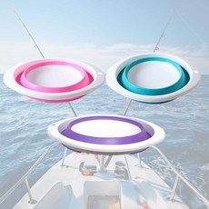 칼라 떡밥그릇 소 쏘가리 참돔 미끼 바가지 민물 떡밥통, 1개