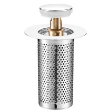 洗手盆彈跳塞 彈跳式濾水網 防堵塞排水器, 1個