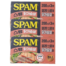 Best 가공조미료 - 스팸 닭가슴살, 9개, 200g