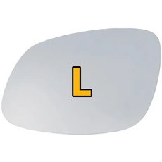 포르쉐 카이엔 2002 2003 2004 2005 2006 좌측 또는 우측 도어 윙 리어 뷰 미러 글래스 (히팅 기능 포함), 01 China Mainland, 03 1pcs-Left