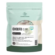 진샵 무거운아침 마테차 생분해 티백 건강차 마태 마테잎 팩 50개입, 1.2g, 50개, 1개입