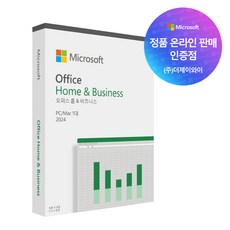 MS Office 2024 Home and Business PKC 기업용 영구패키지