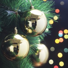 크리스마스 6p 골드 유광볼(8cm)-크리스마스장식 트리장식 장식볼 트리볼 장식소품, 본상품색상선택