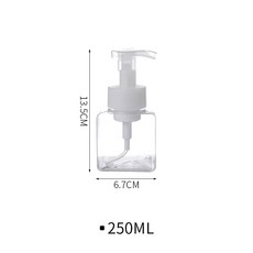 蘭亭小舖 慕斯起泡瓶 壓取式分裝瓶, 250ml